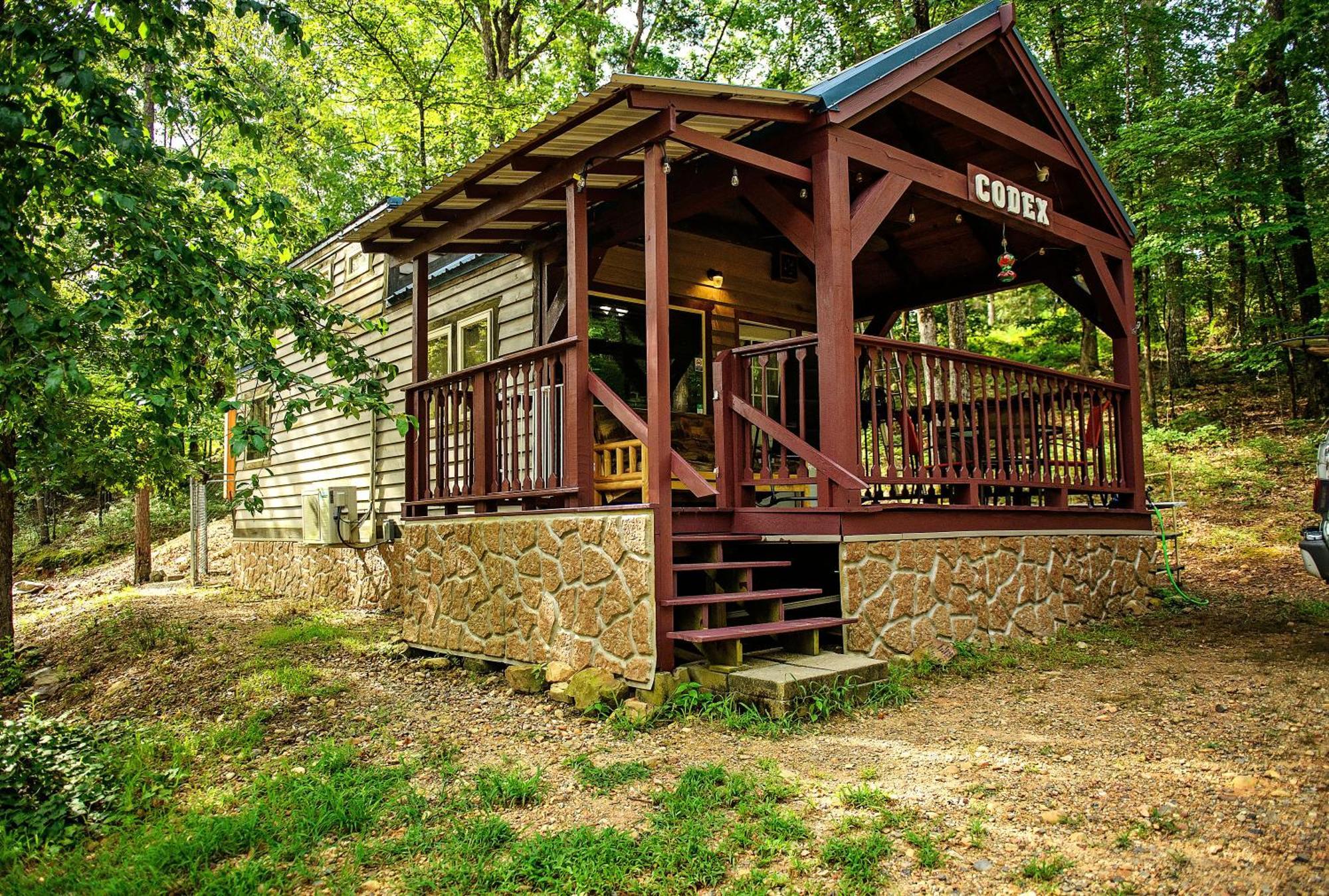 The Codex - Parker Creek Bend Cabins Murfreesboro Exterior foto